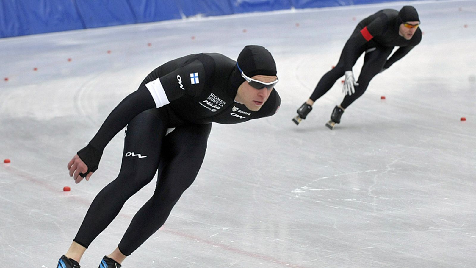 Pekka Koskela (edessä) ja Mika Poutala.