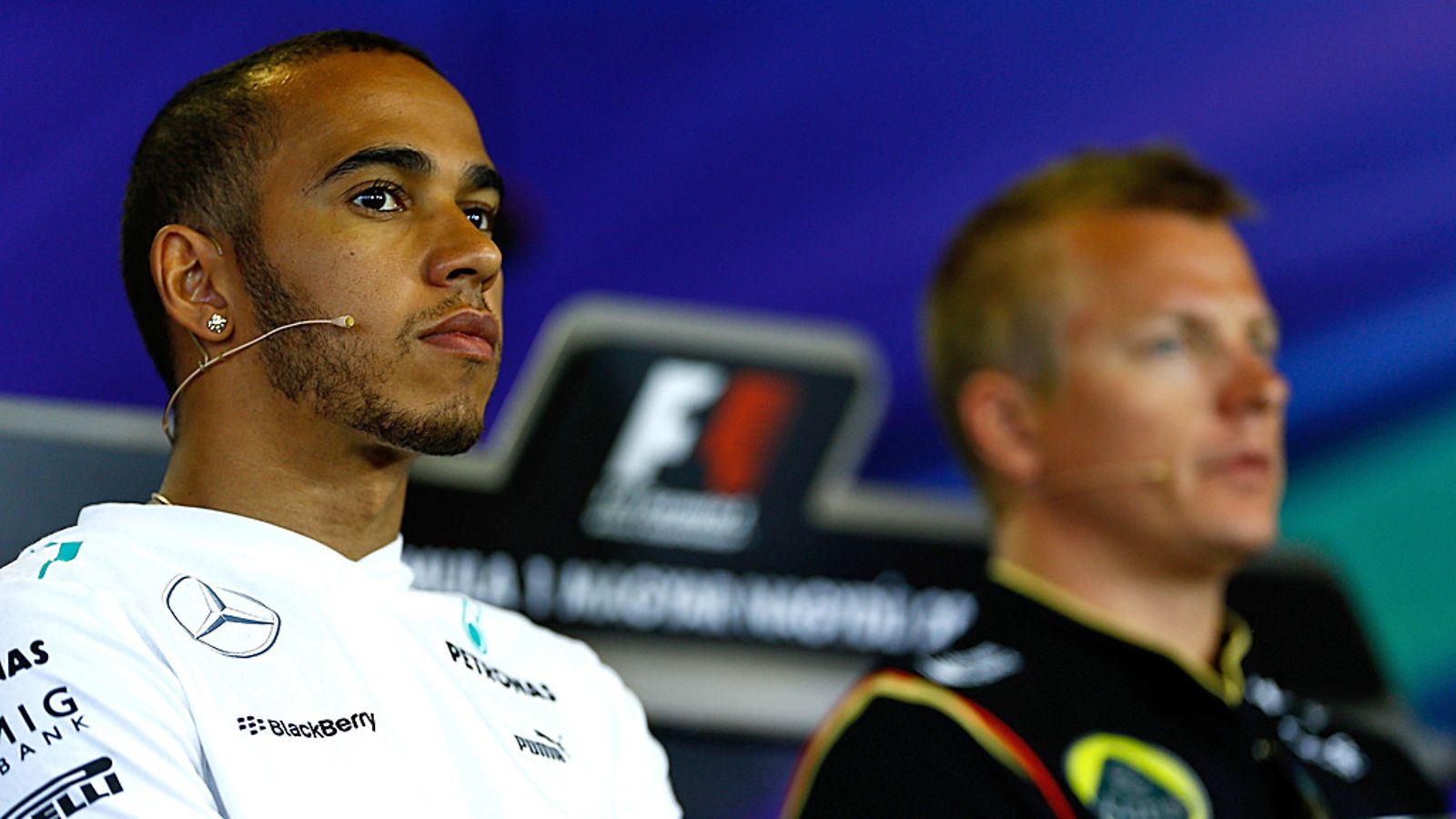 Lewis Hamilton ja Kimi Räikkönen