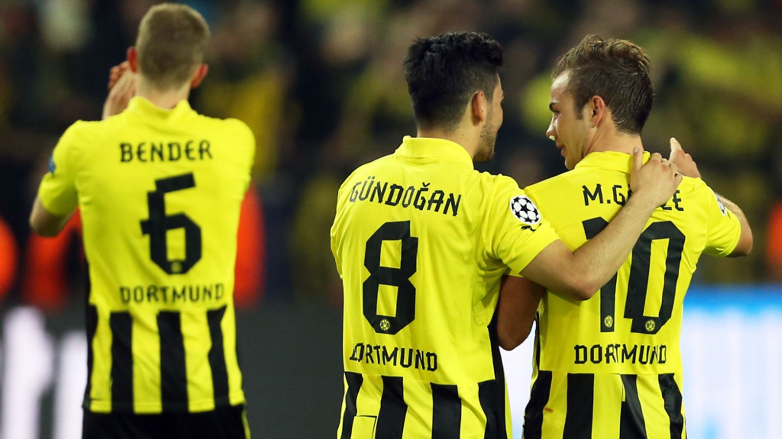 Lars Bender (vas.), Ilkay Gündogan, Mario Götze