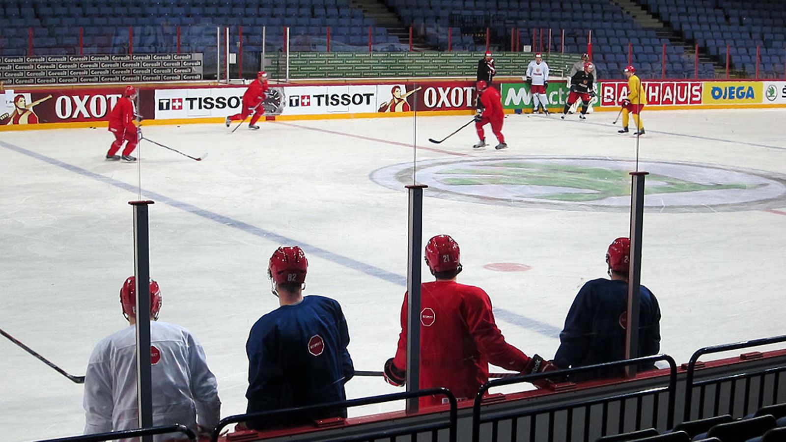 Venäjä harjoitteli täydellä miehistöllä ennen torstain Ranska-ottelua.