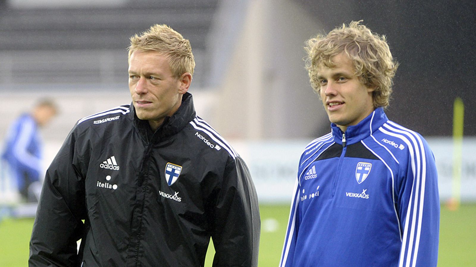 Mikael Forssell ja Teemu Pukki.