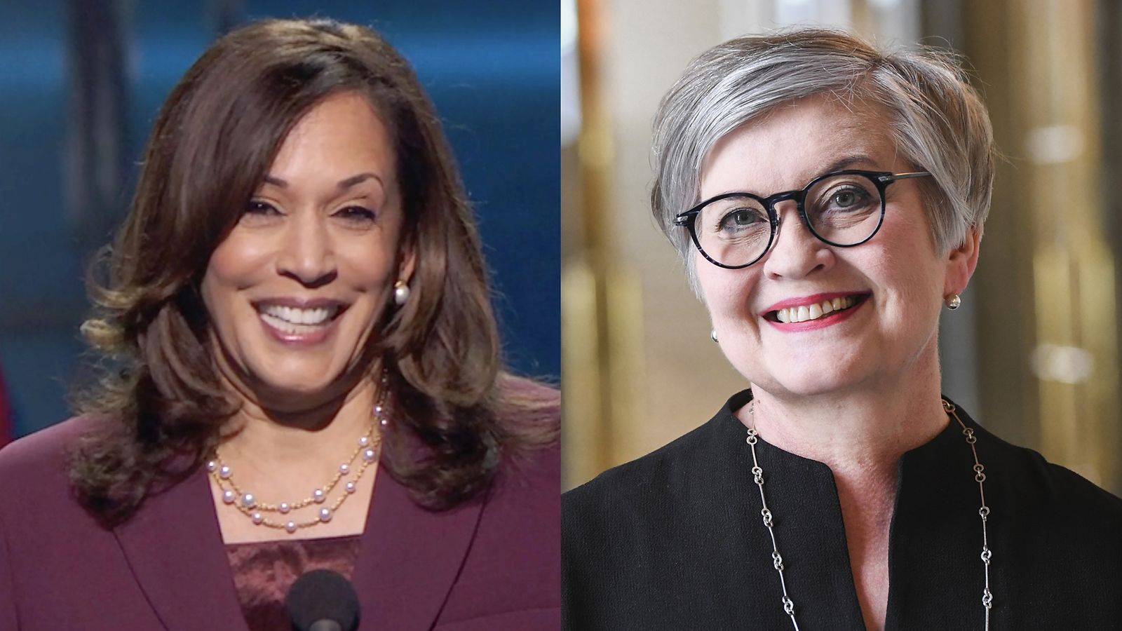 Kamala Harris ja Anu Vehviläinen