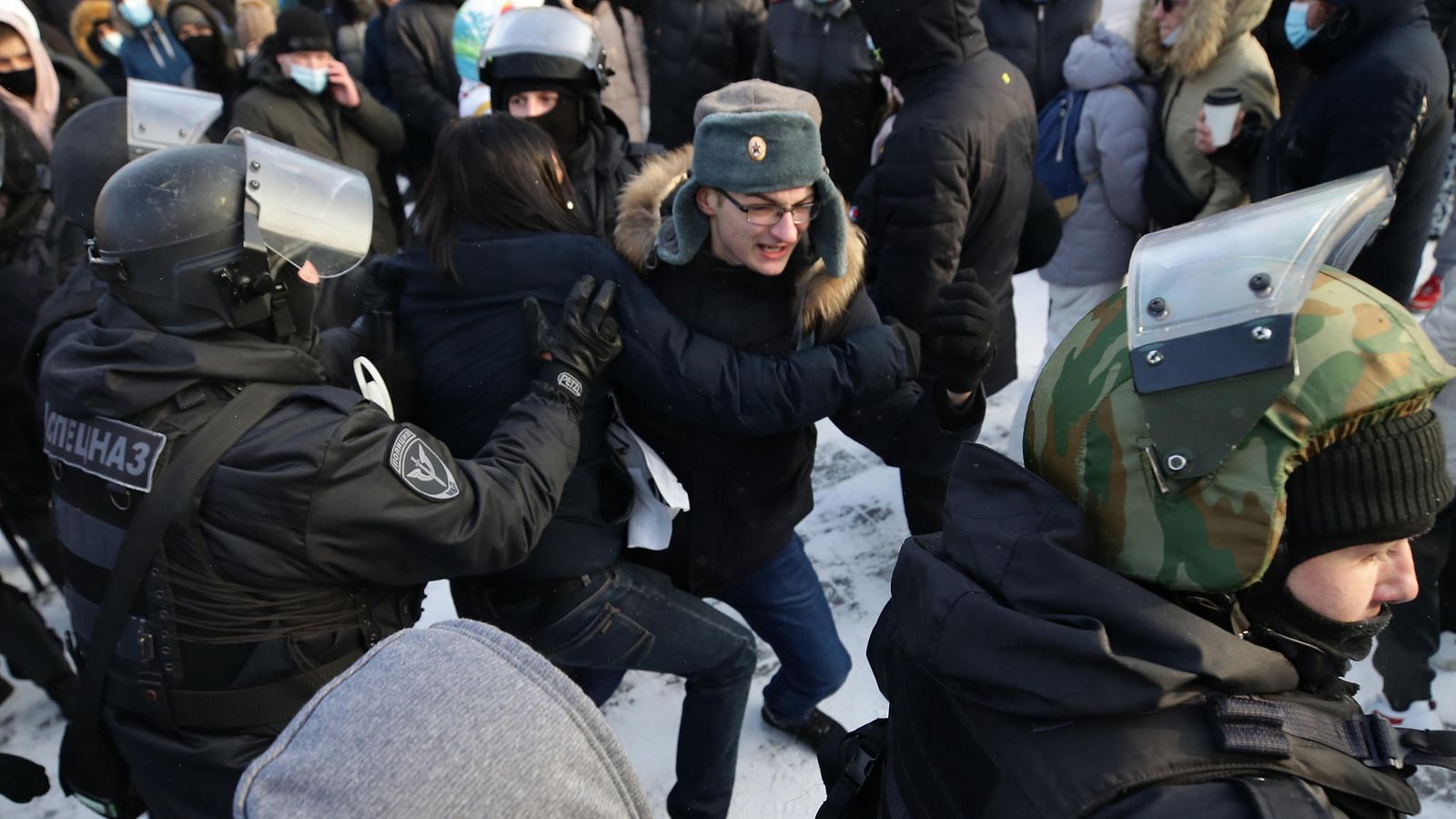 AOP Venäjä Navalnyi tukiprotestit