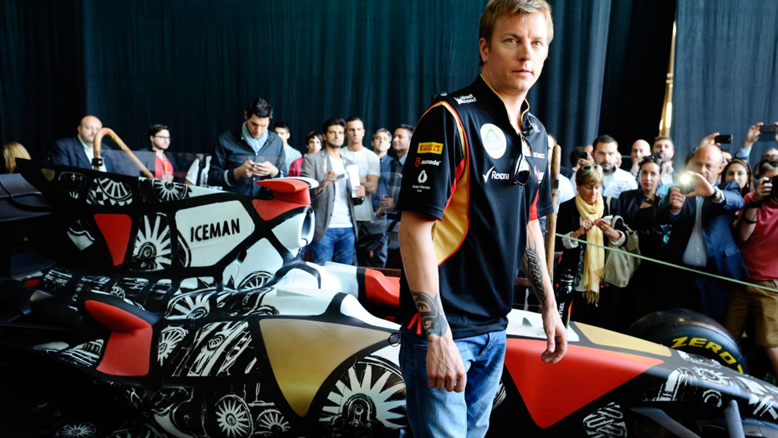 Kimi Räikkönen ja kokeellinen väritys