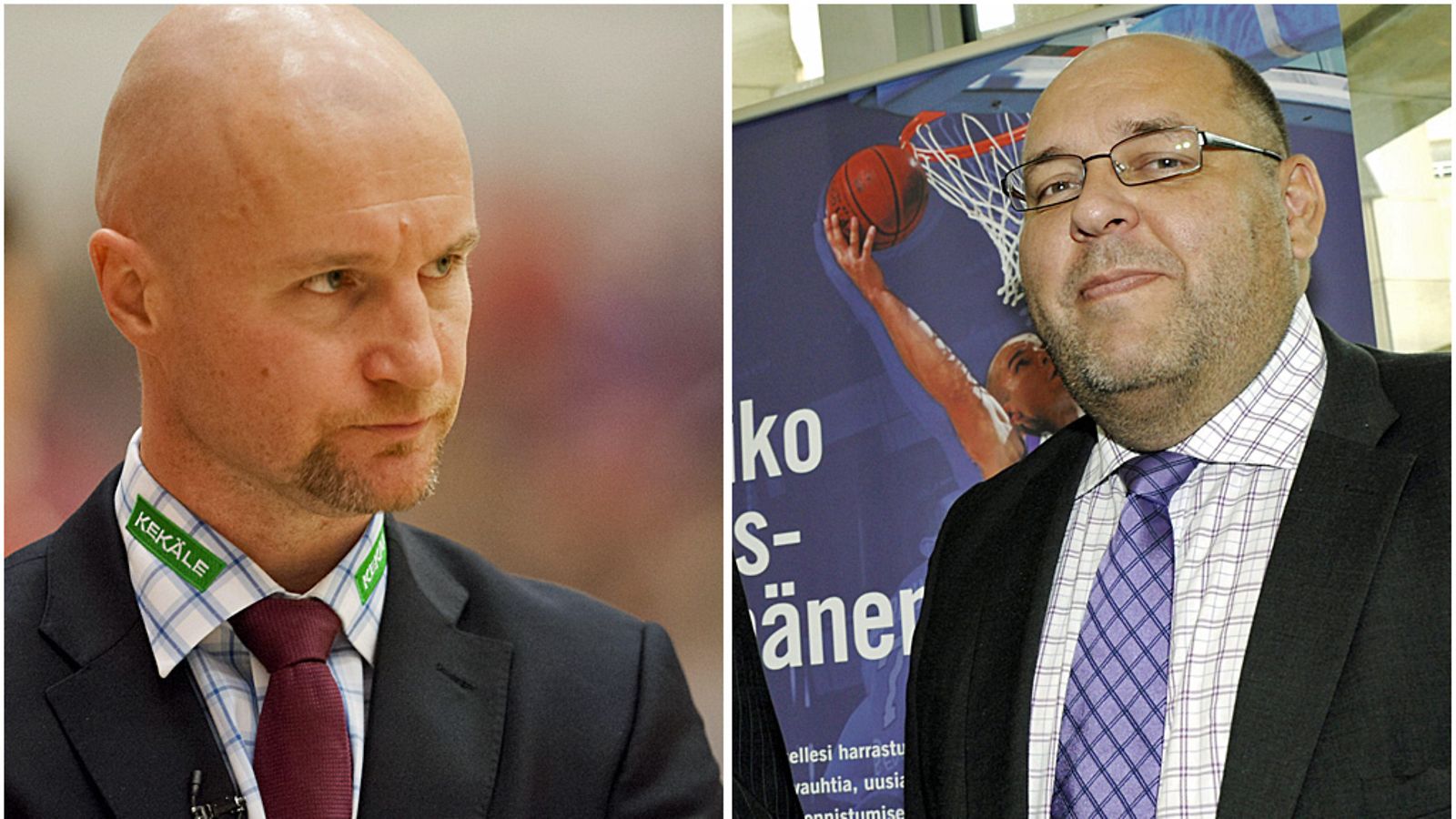 Jukka Toijala ja Vesa Walldén painivat näkemyserojen kanssa.