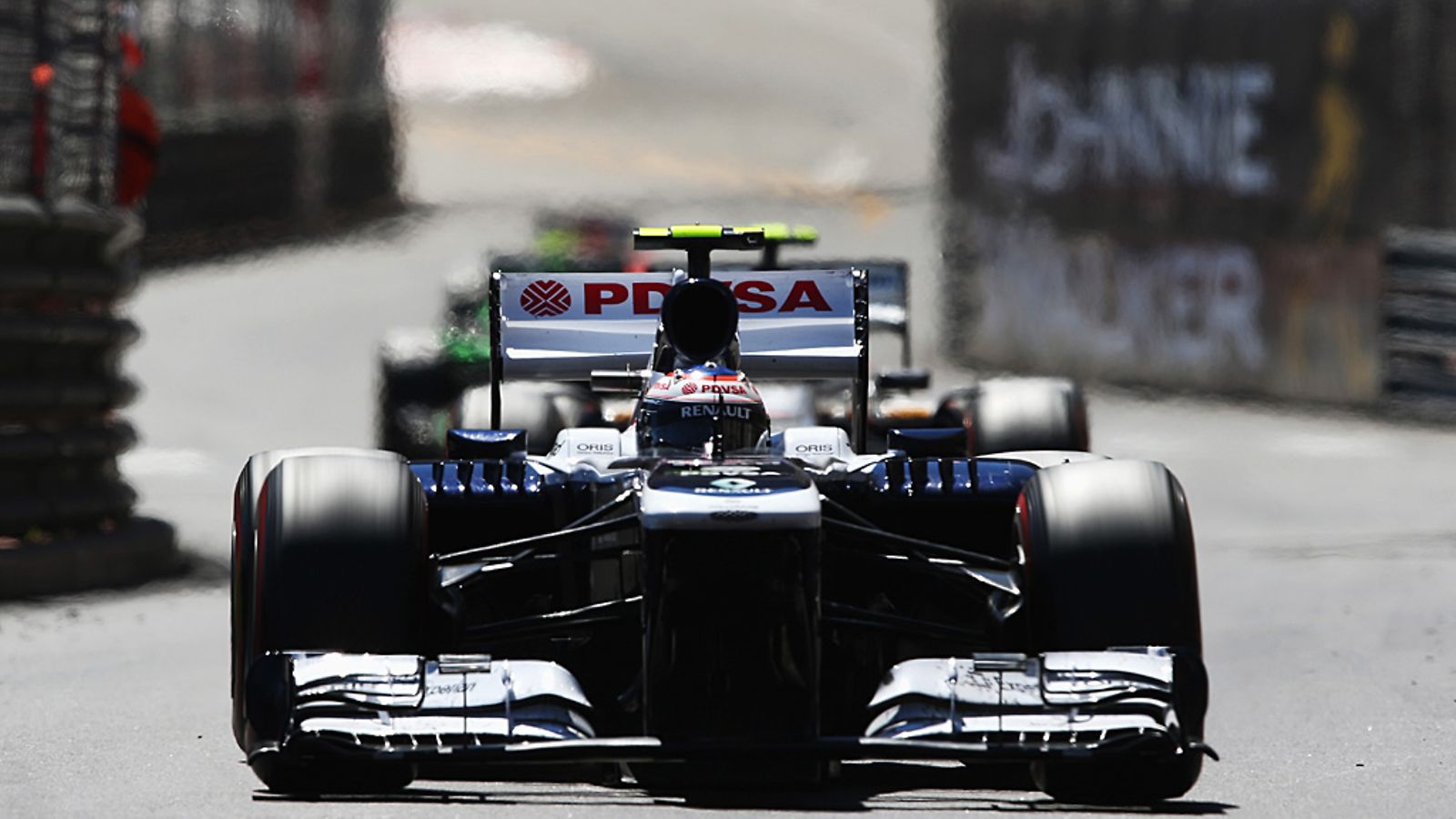 Valtteri Bottas FW35-ajokissa Monacossa.