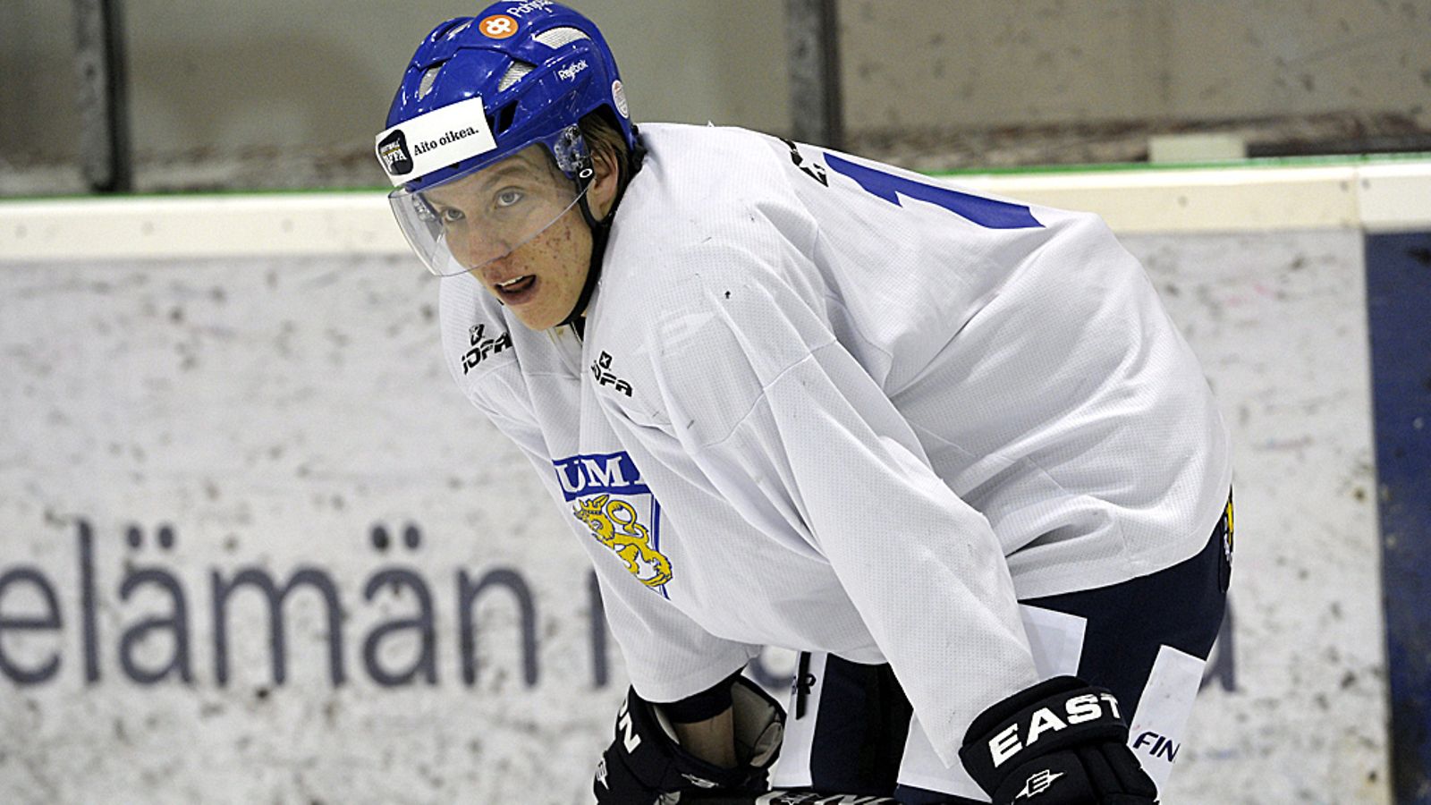 Markus Granlund alle 20-vuotiaiden MM-leirillä Vierumäellä.