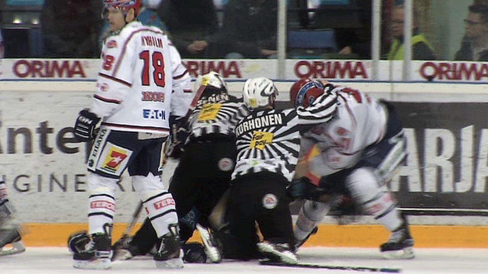 Pelicansin ja HIFK:n kohtaamisessa tehtiin jäähyennätys.
