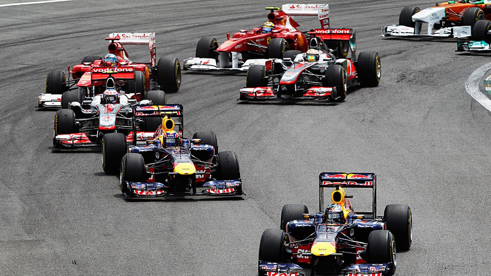 Brasilian GP:n startti