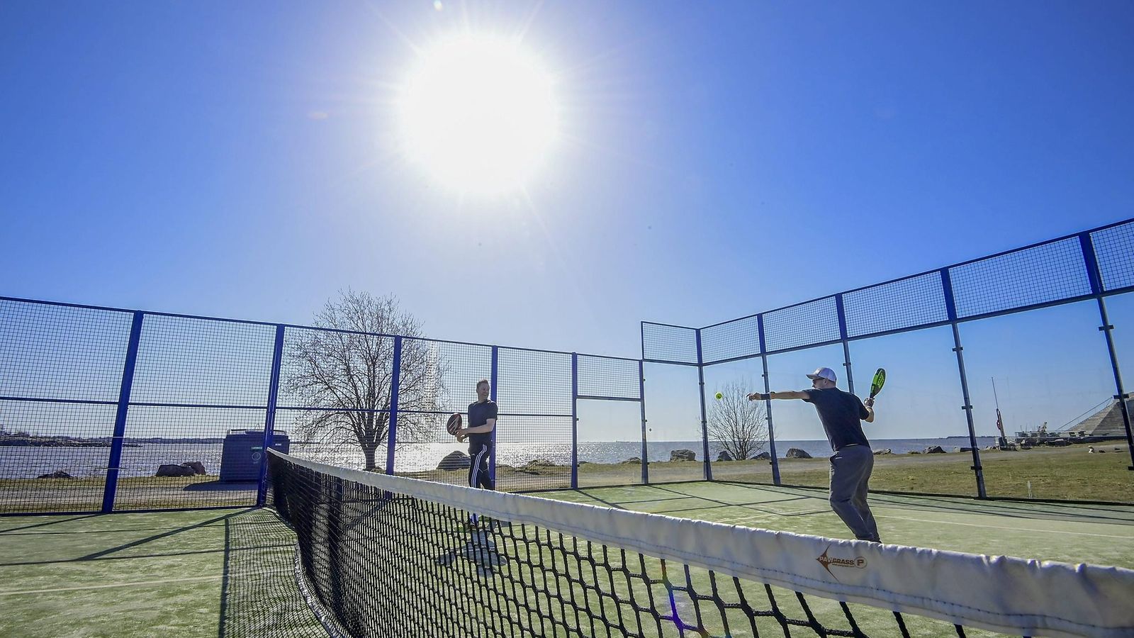 padel lehtikuva kesä kevät aurinko