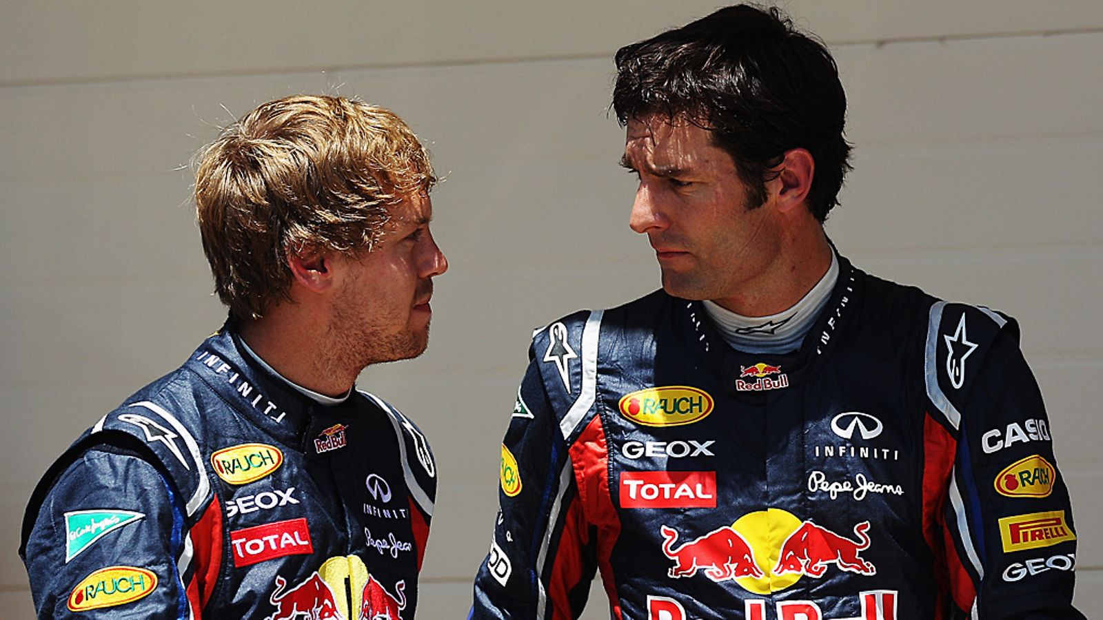 Sebastian Vettel ja Mark Webber