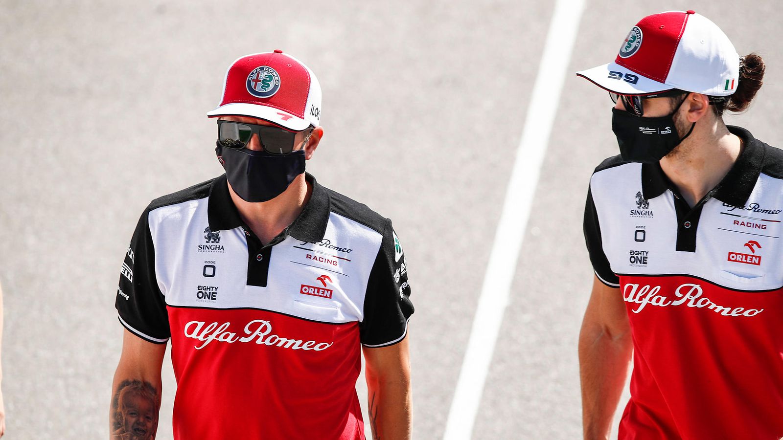 Räikkönen & Giovinazzi