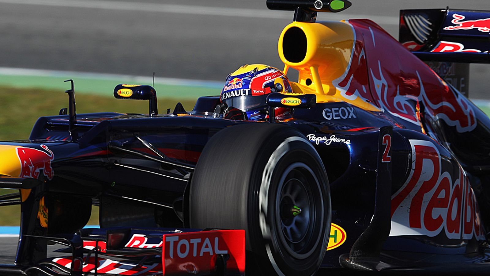 Mark Webber Jerezin testeissä