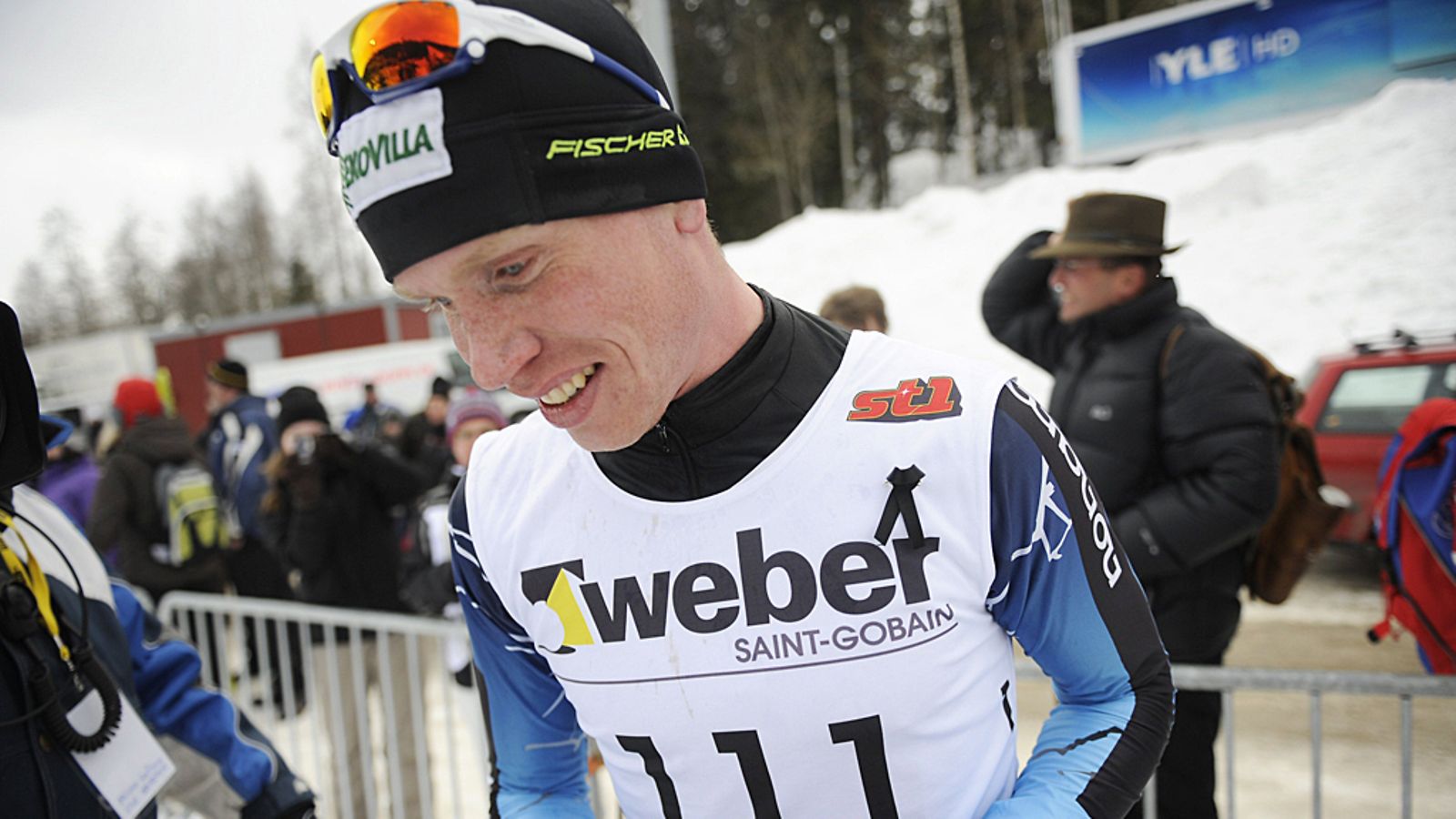 Juha Lallukka maastohiihdon SM-kilpailuissa Kuopiossa 2011.