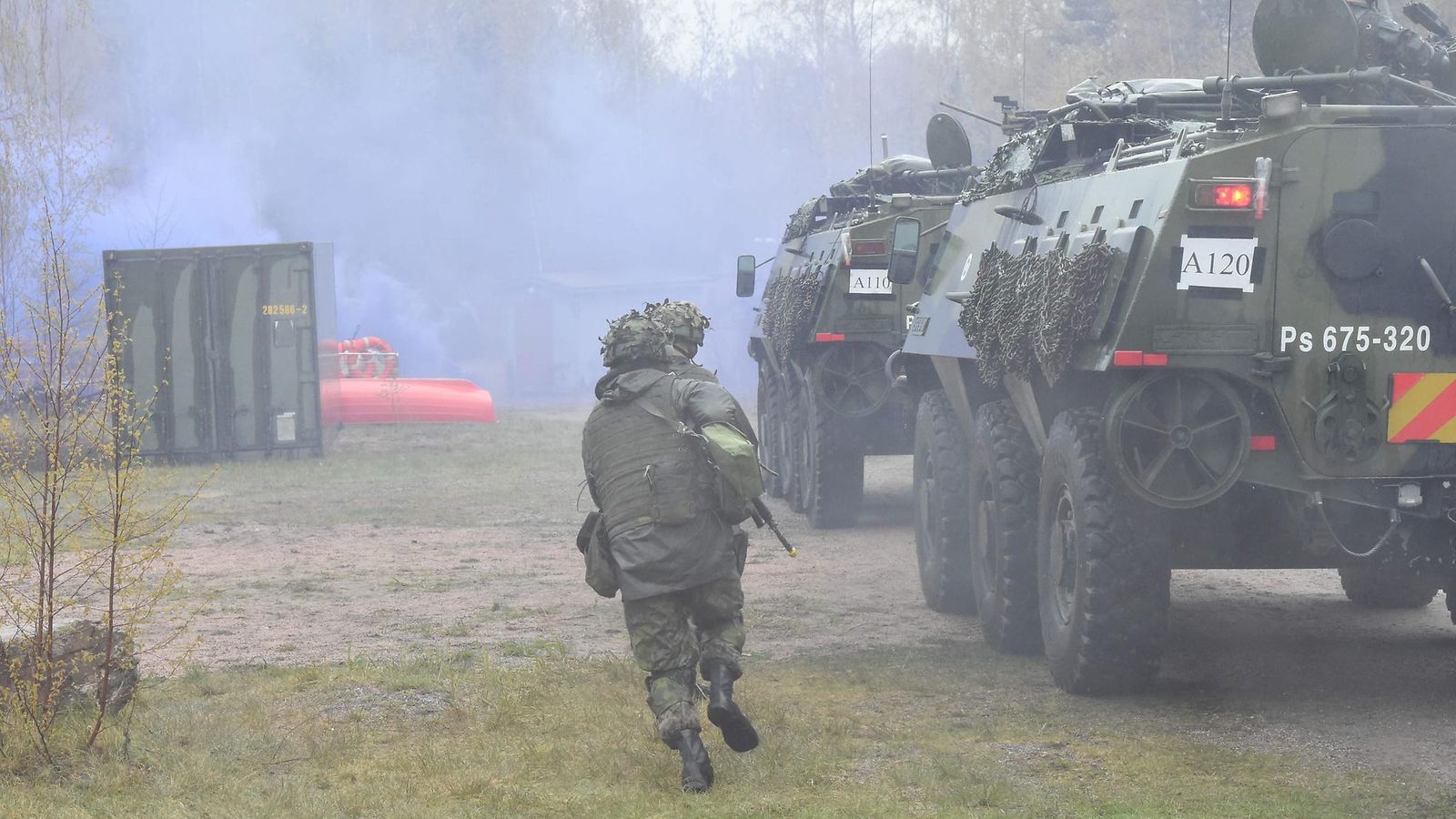 AOP puolustusvoimat harjoitus Upinniemi