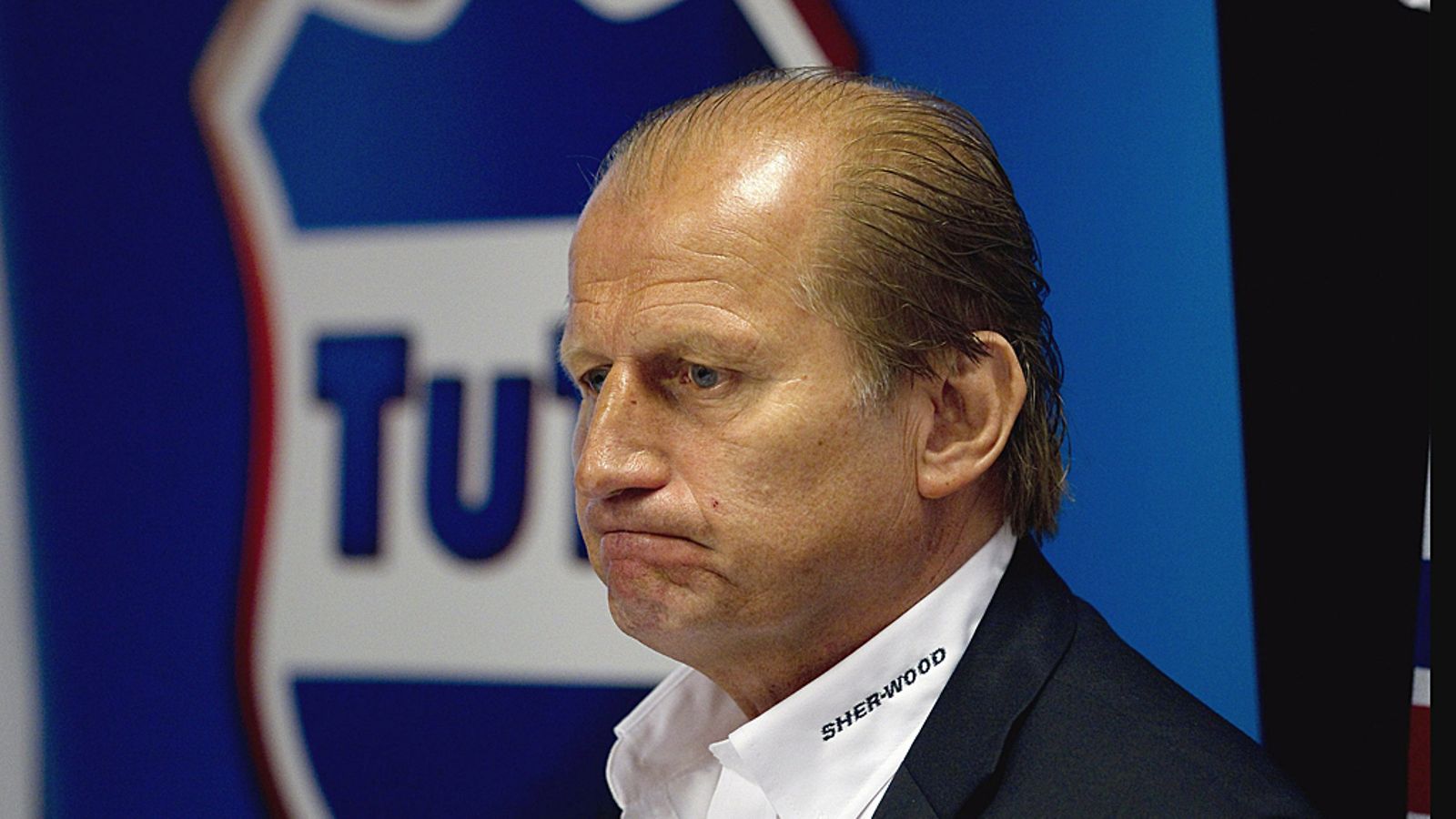 TuTon varatoimitusjohtaja Juhani Tamminen tiedotustilaisuudessa 6. kesäkuuta 2011.