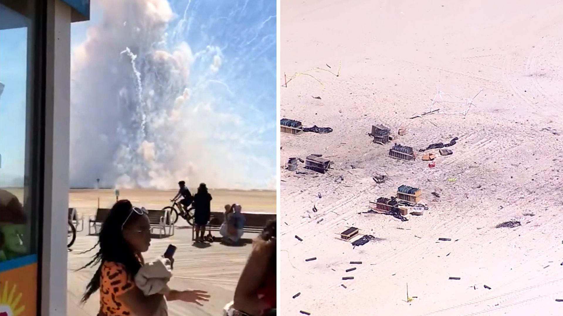 Ilotulitteiden ennenaikainen laukeaminen Marylandissa sai aikaan kaaoksen