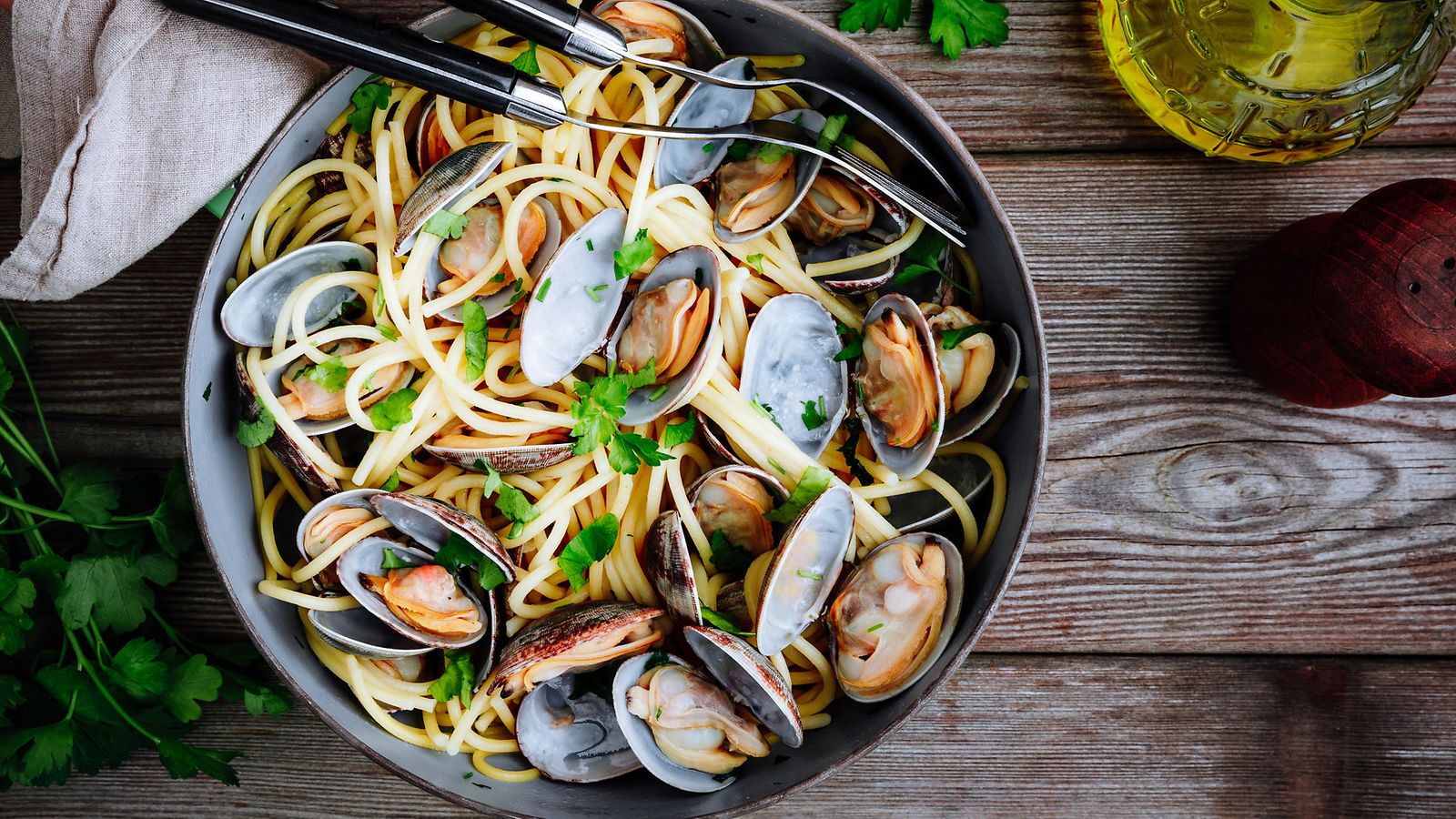 spaghetti alle vongole