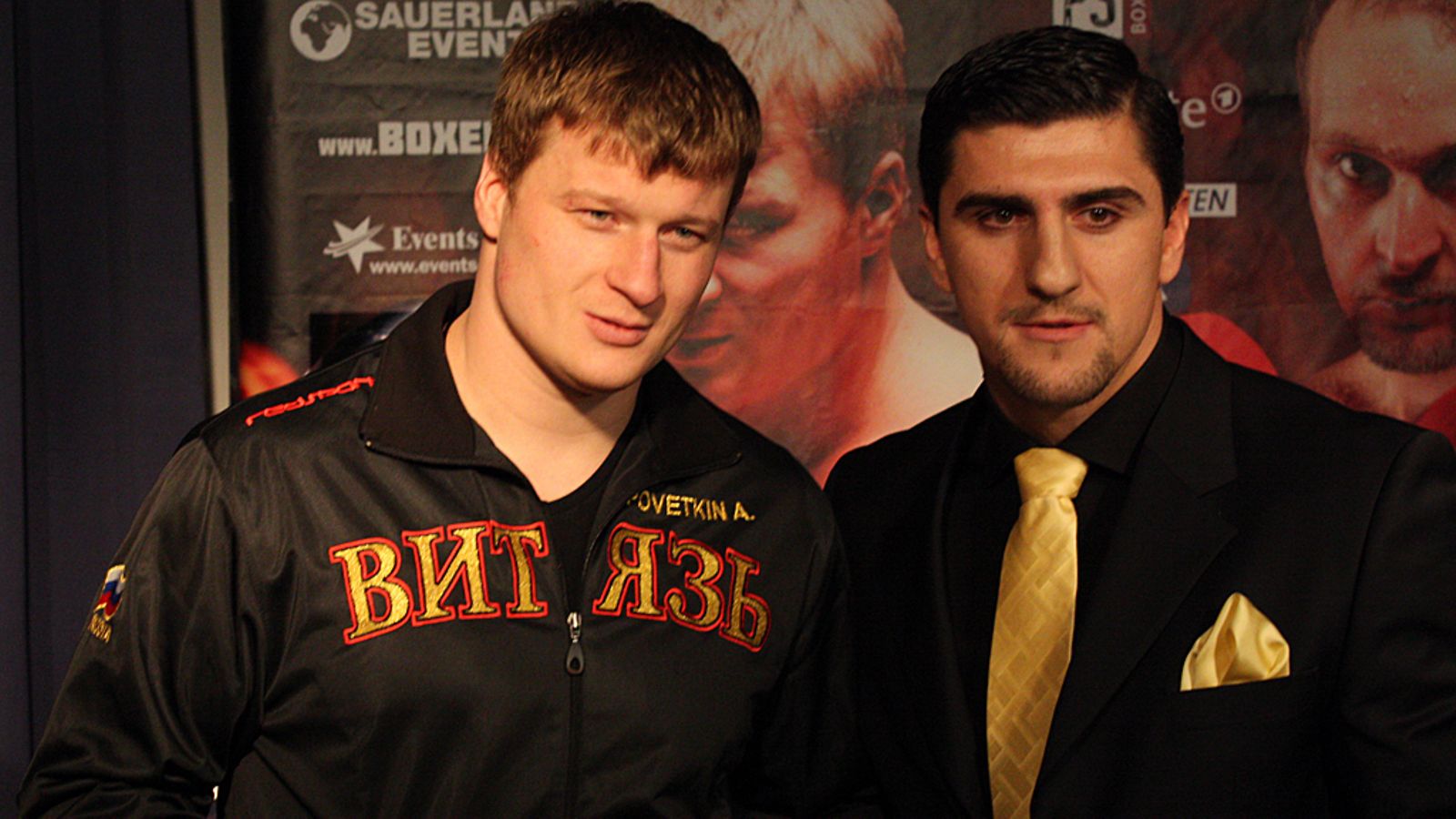 Alexander Povetkin ja Marco Huck