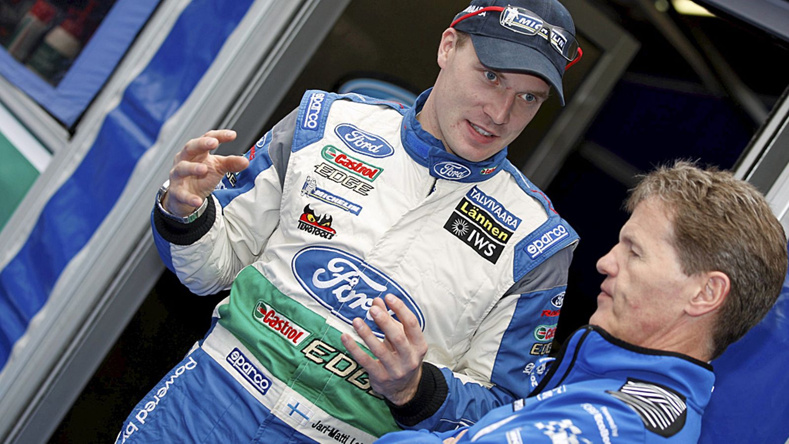 Jari-Matti Latvala ja Malcolm Wilson.