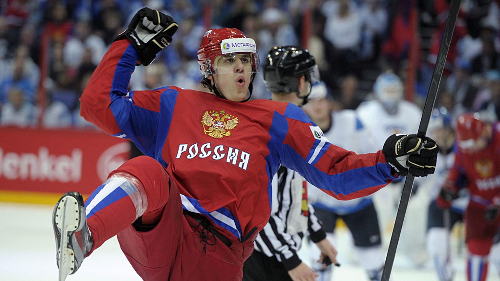 Jevgeni Malkin juhli Suomea vastaan