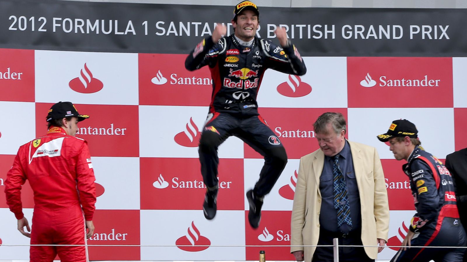 Mark Webber voitti Britannian GP:n