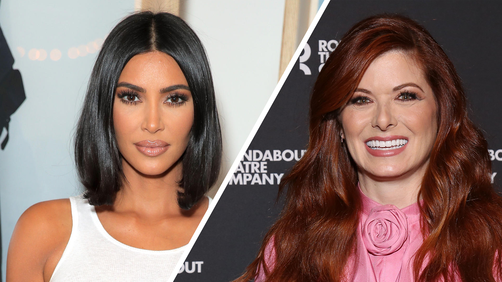 Debra Messing, Kim Kardashian