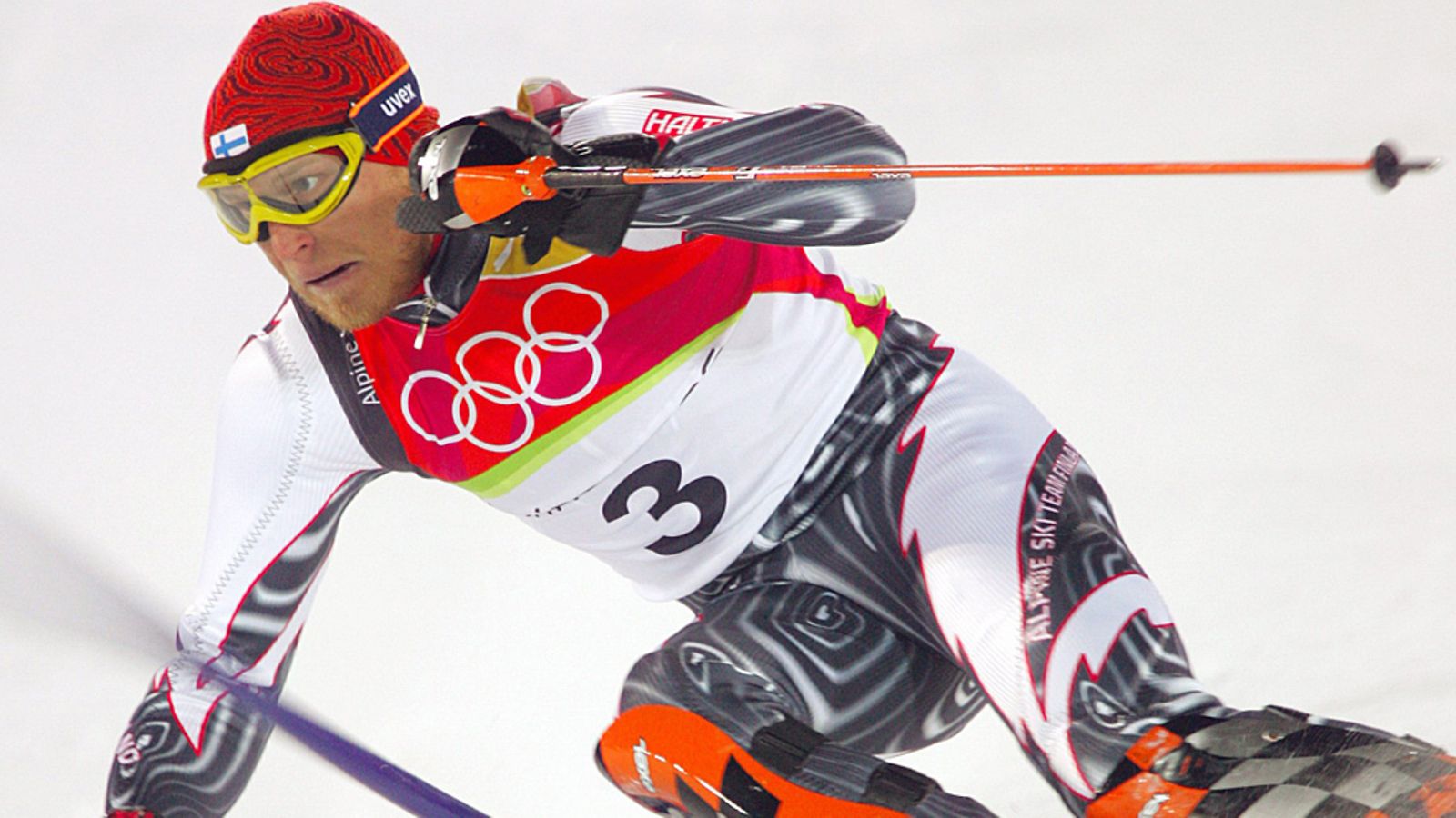 Kalle Palander Torinon olympialaisissa.