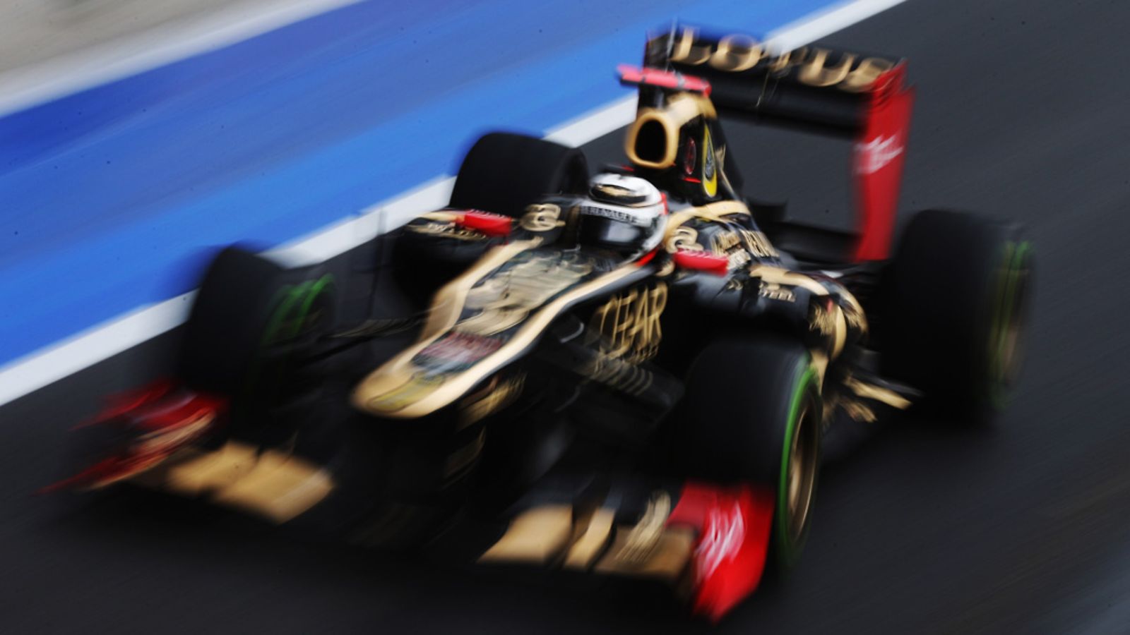 Lotus Kimi Räikkösen ajamana