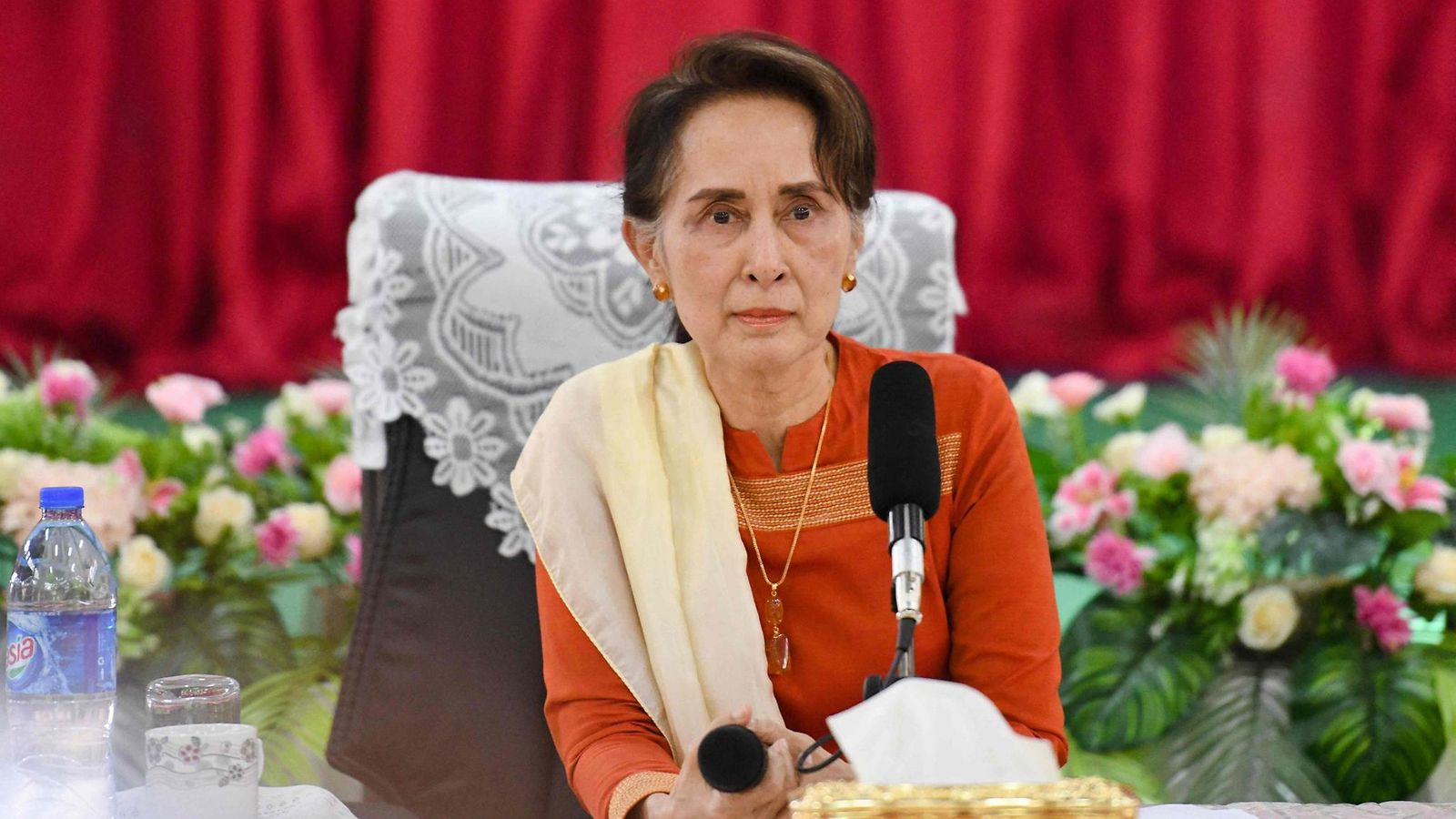 Aung San Suu Kyi.