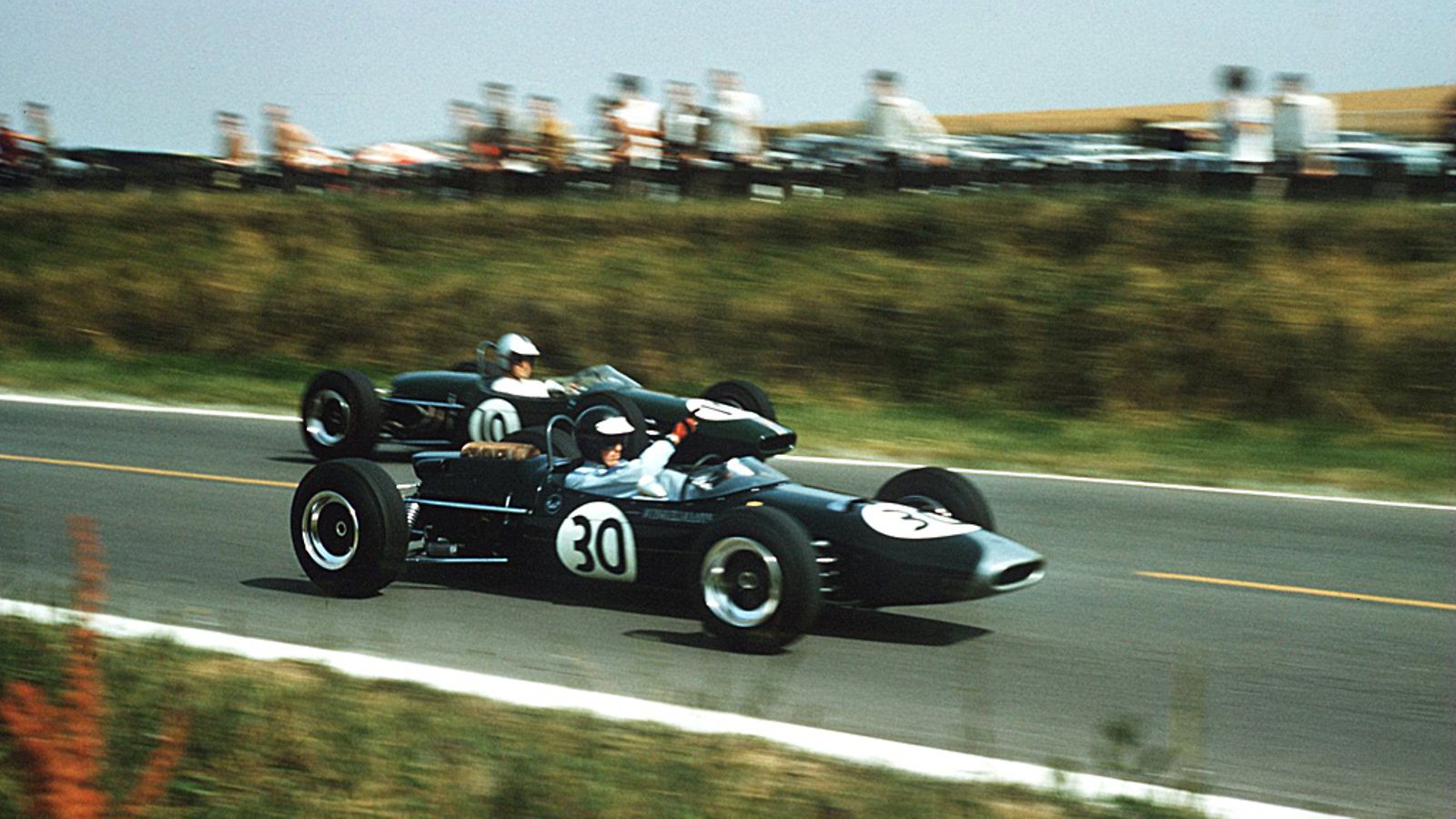 Jochen Rindt (30) vuoden 1966 Ranskan GP:ssä.