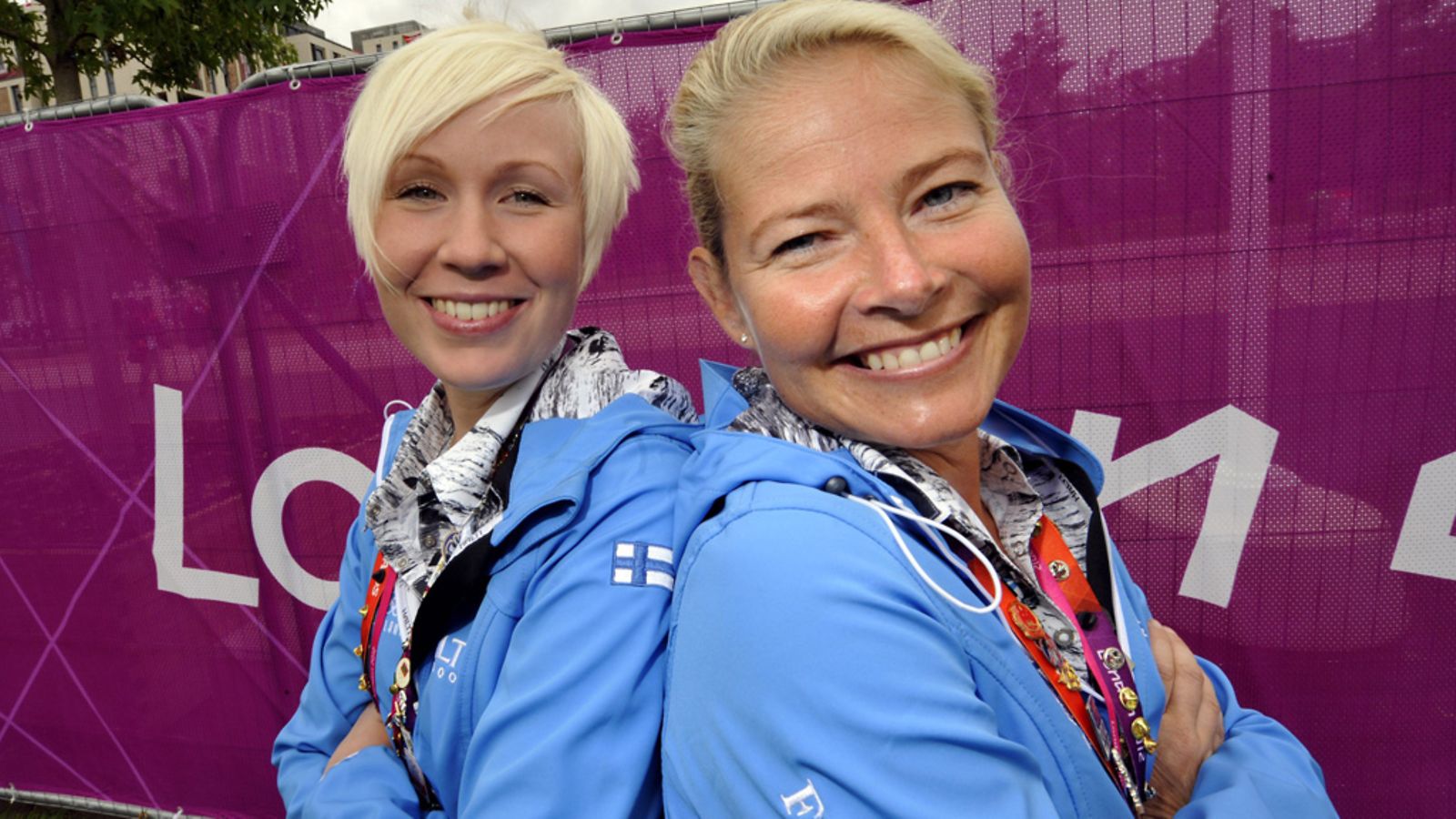Emma Kanerva ja  Mikaela Lindh