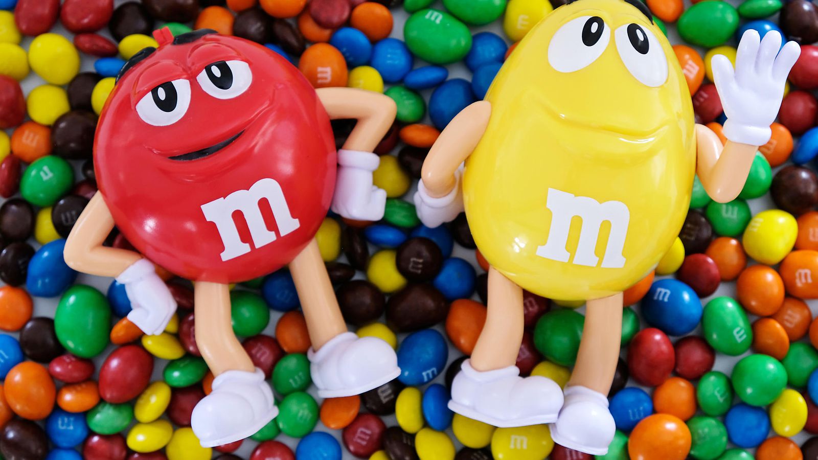 M&M's karkit ja hahmot