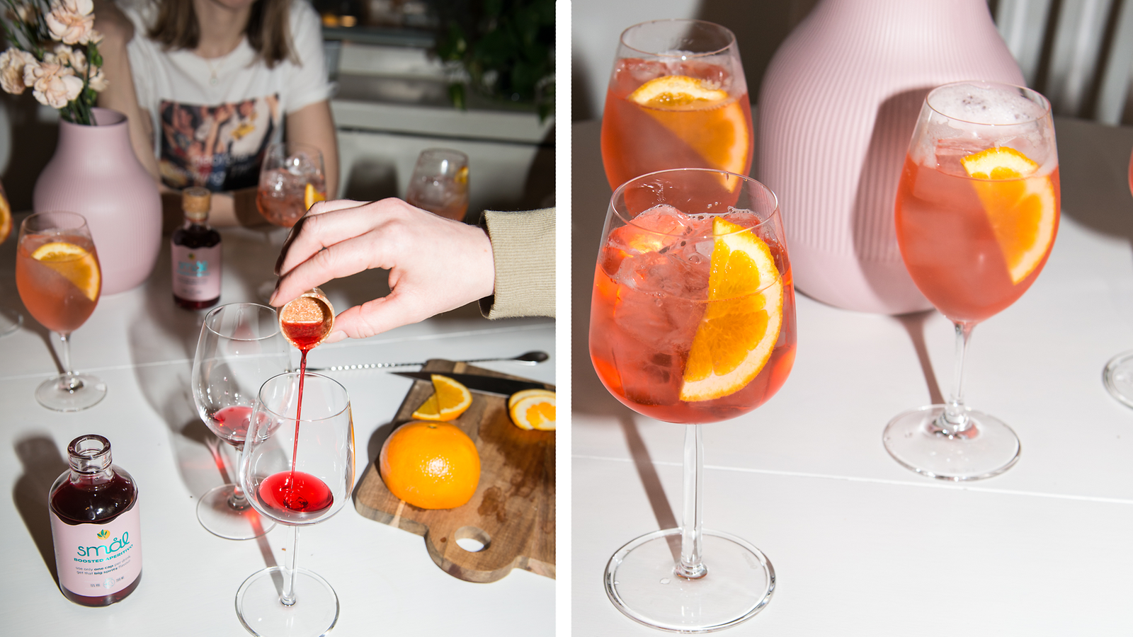 smål boosted aperitivo spritz