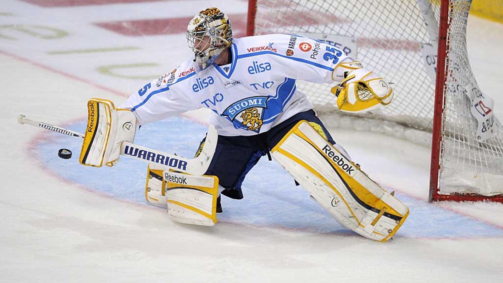 Pekka Rinne valittiin ottelun parhaaksi pelaajaksi.