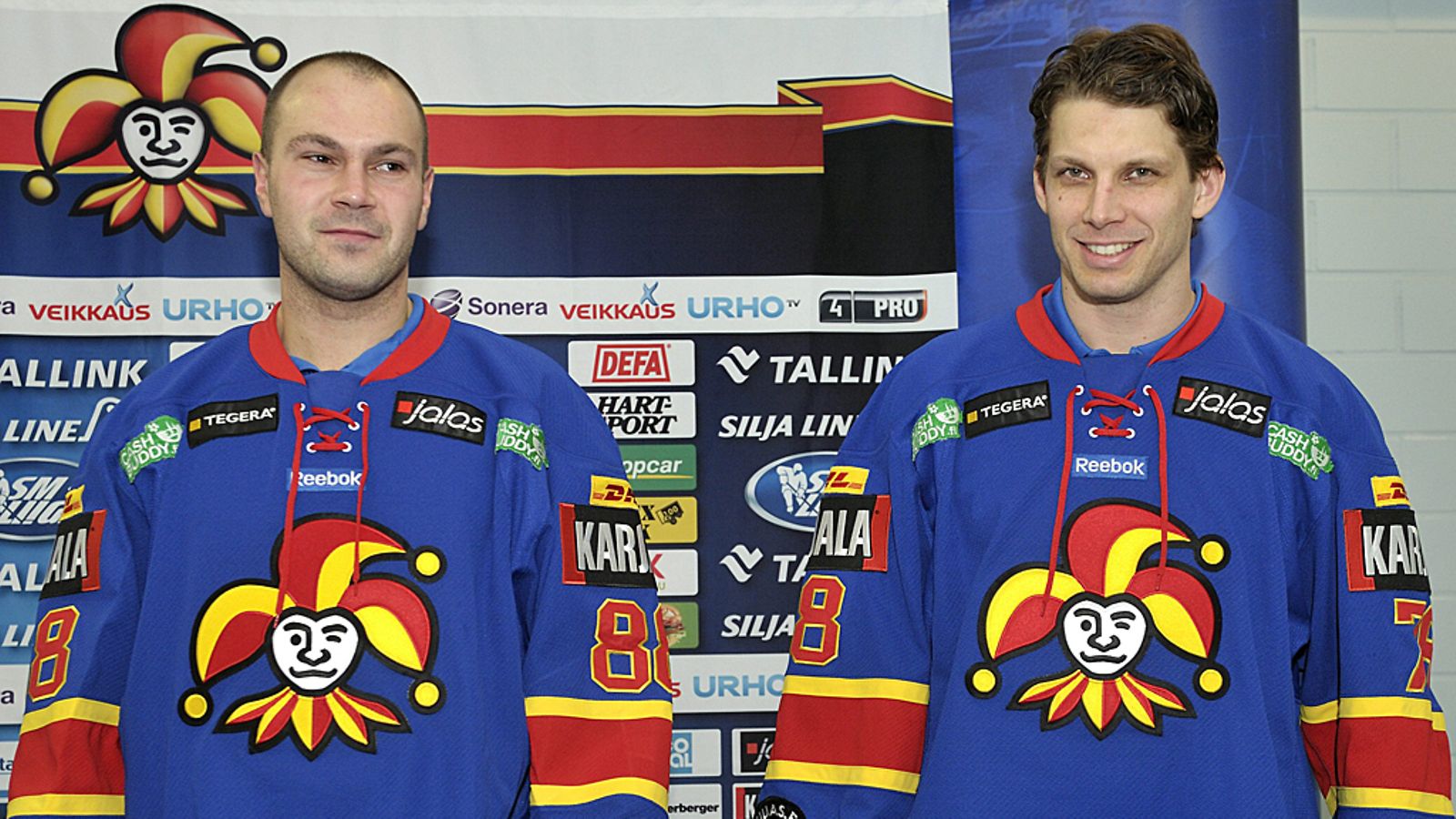 Ross Lupaschuk (vas) ja Josef Boumedienne.