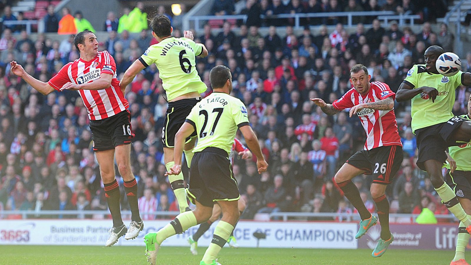 John O'Shea, Demba Ba