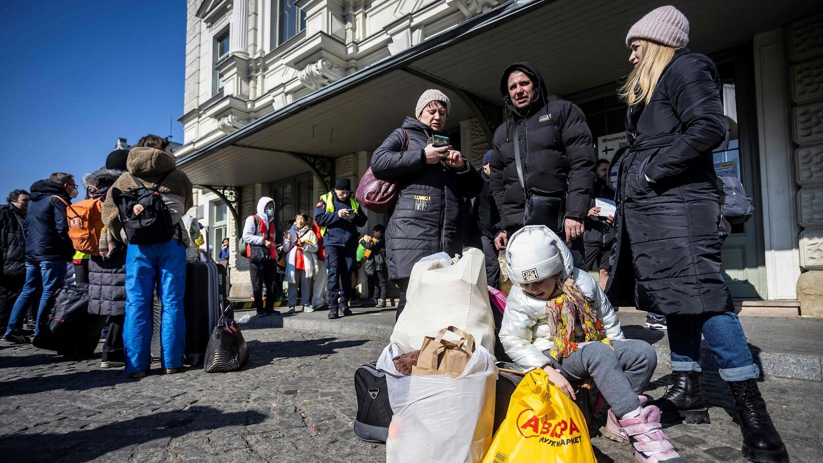 lehtikuva ukrainan pakolaiset 4