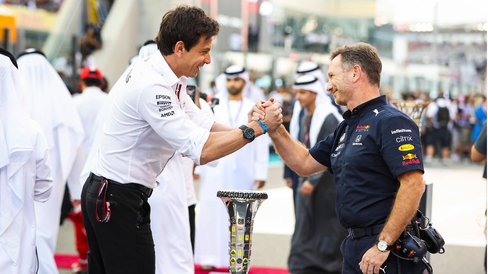 Toto Wolff & Christian Horner
