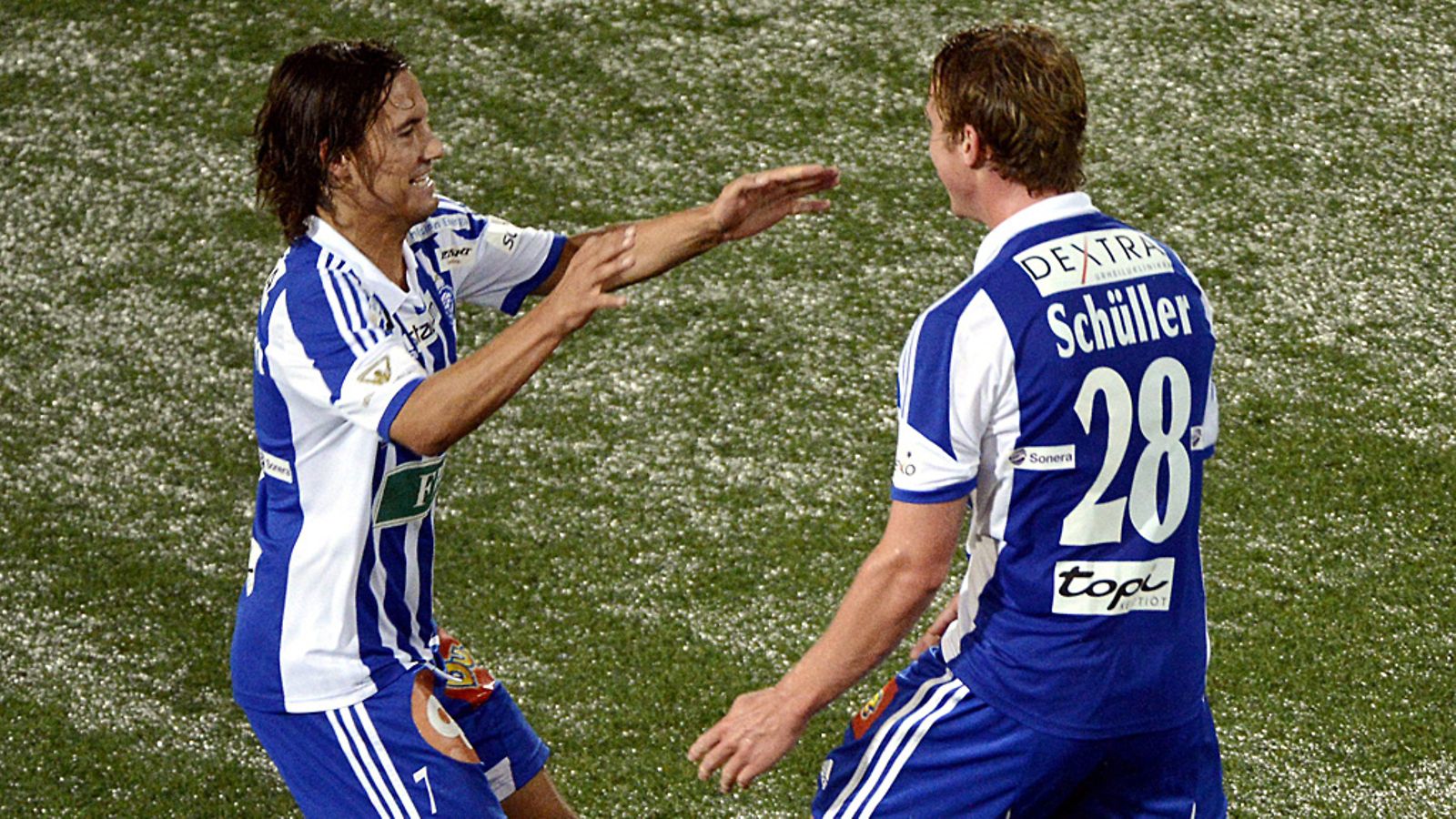 Sebastian Mannström ja Rasmus Schüller.