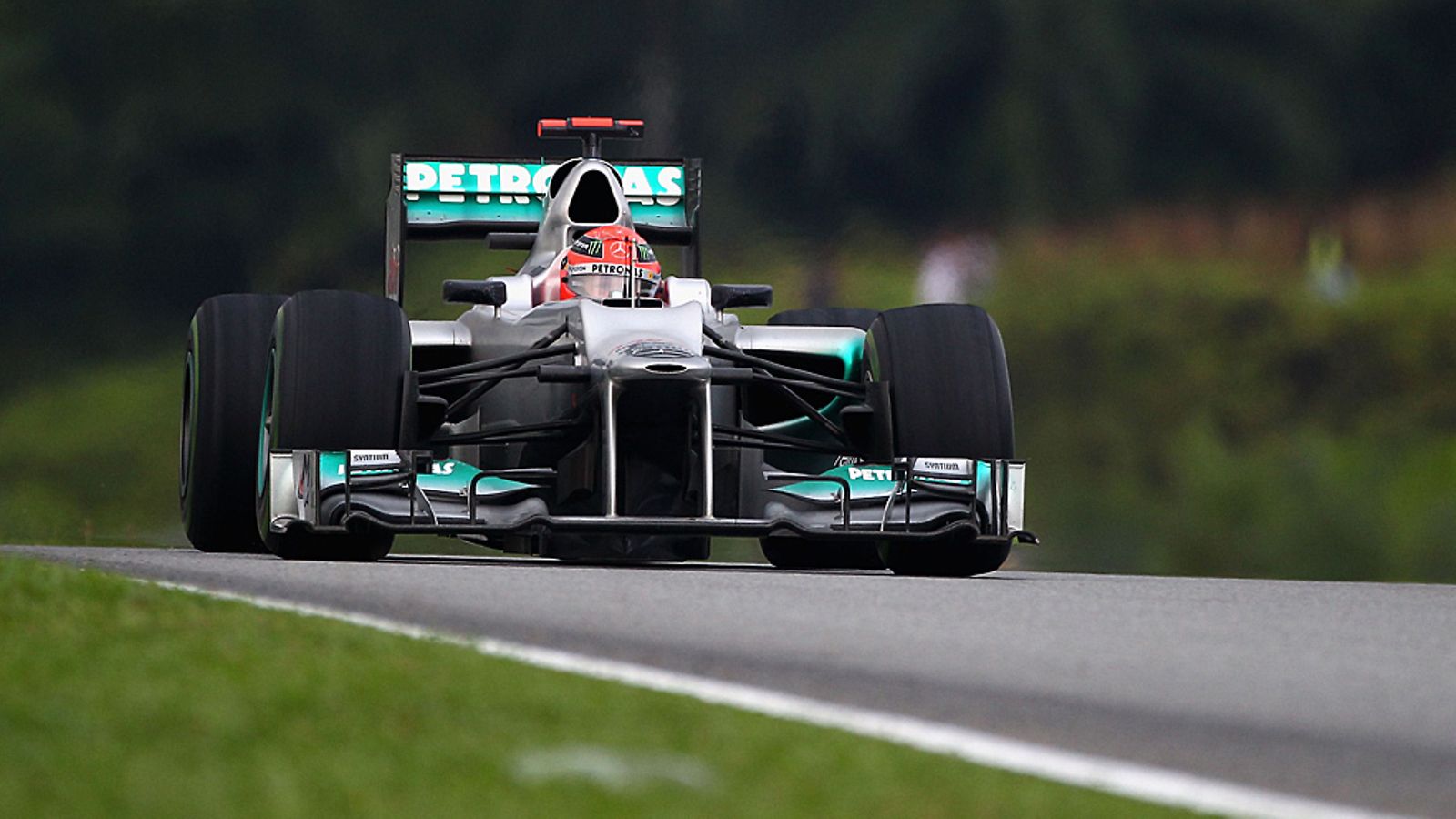 Michael Schumacherin Mercedes