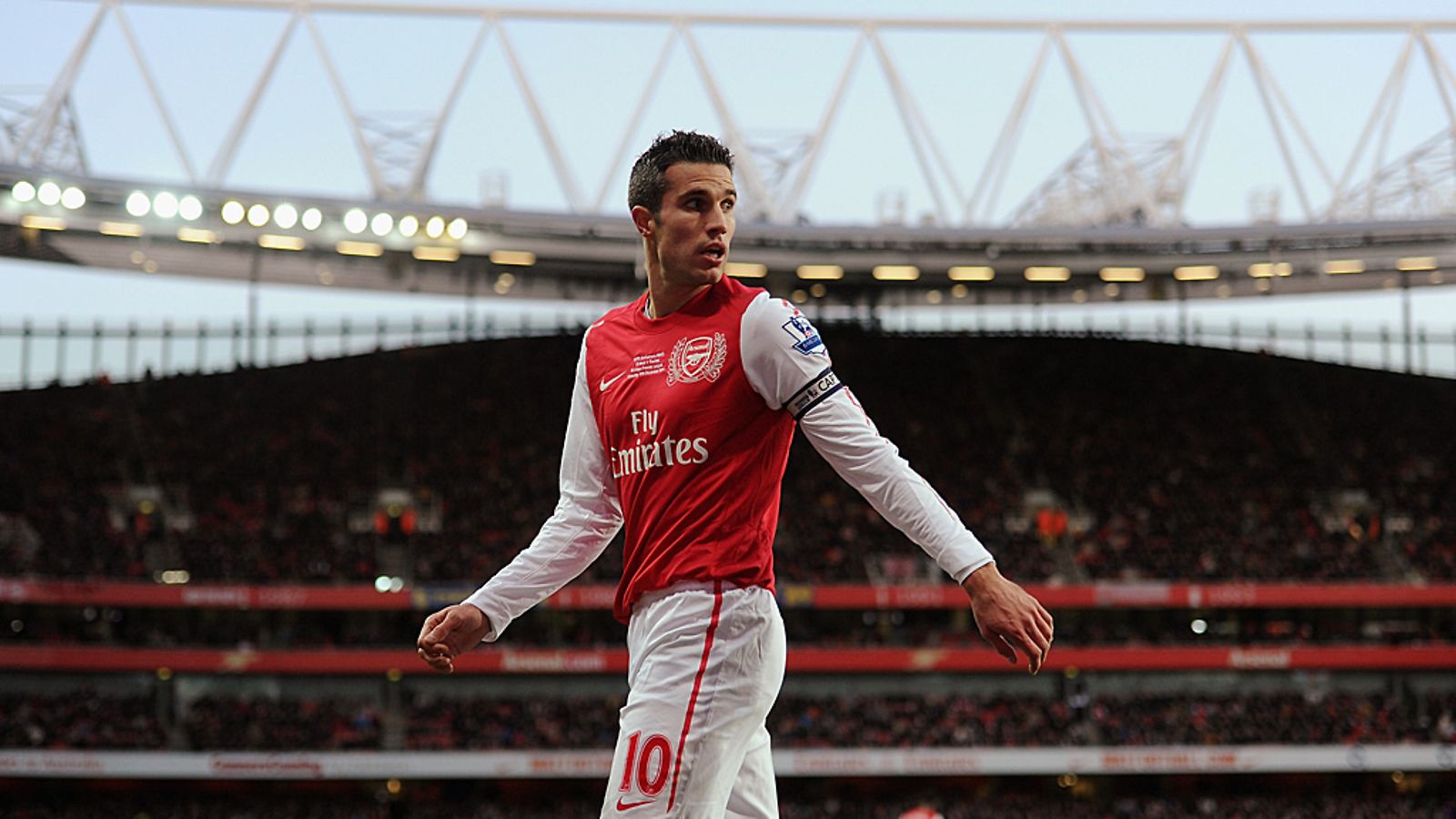 Robin van Persie on ollut Emirates-stadionin kingi.