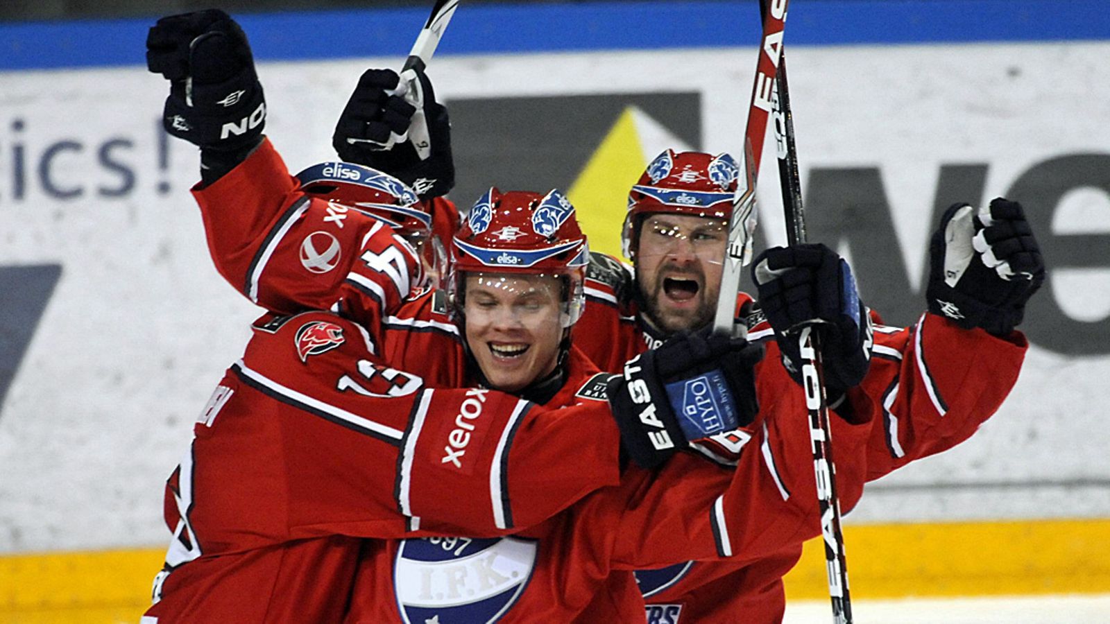 Näin se päättyi viimeksi. HIFK juhli vuosi sitten.