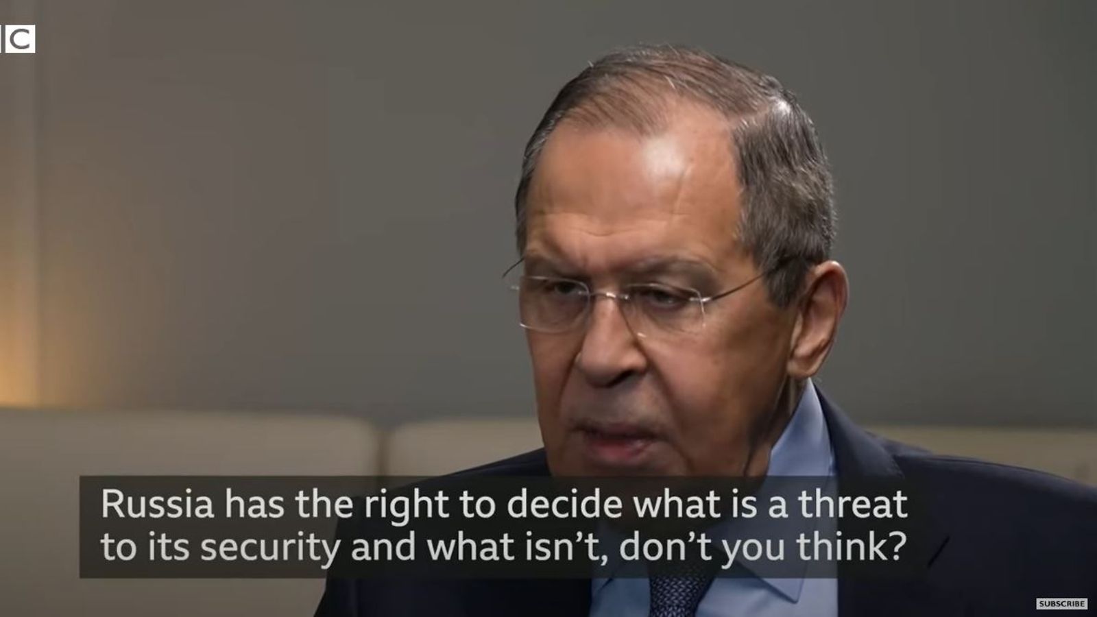 Lavrov BBC