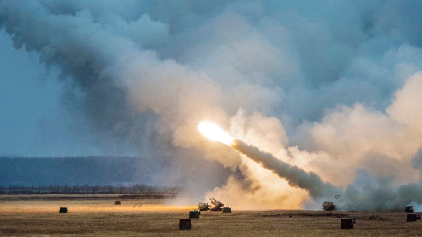 HIMARS lokakuussa 2018 Yhdysvaltain harjoituksissa.