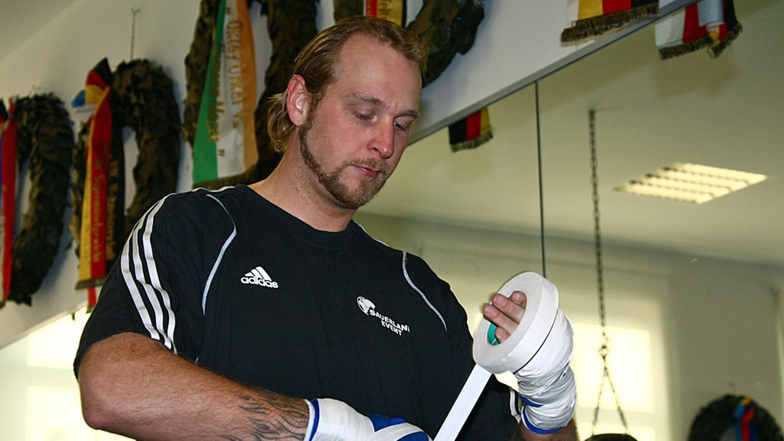 Robert Helenius pystyy jo harjoittelemaan.