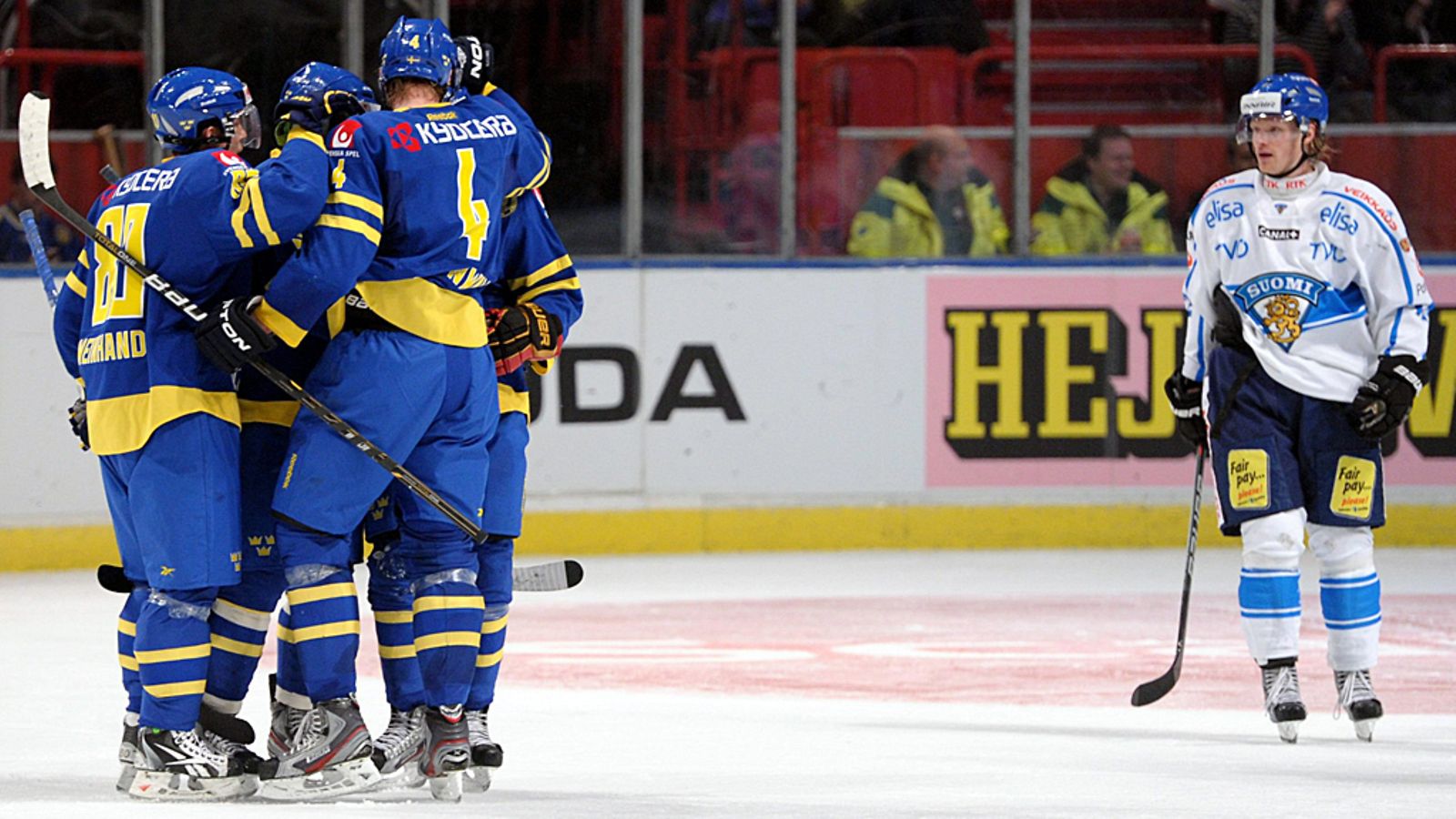 Jani Tuppurainen joutui seuraamaan Ruotsin juhlia