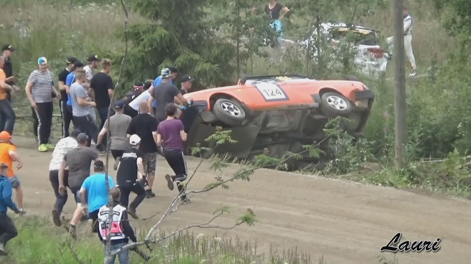 Päijälä, ulosajo, noin 2007, Suomen MM-ralli