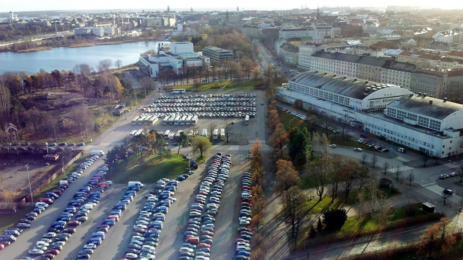 Tähän HIFK:n suunnitteleman Helsinki Gardenin olisi tarkoitus nousta.