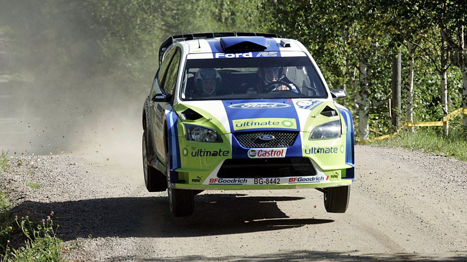 Marcus Grönholm Ouninpohjassa vuonna 2006
